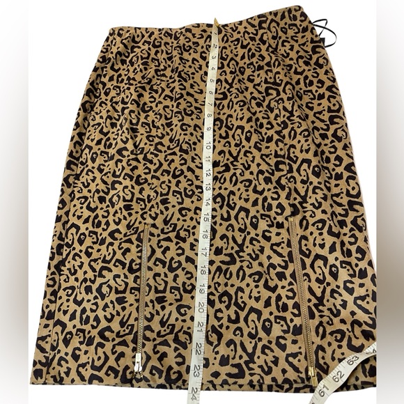 Chicos Black Label NWT Animal Print Pencil Skirt - Picture 4 of 6